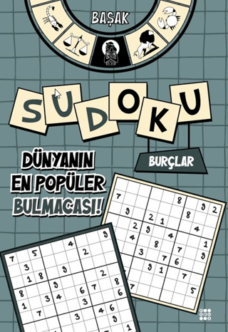 Burçlar Sudoku - Başak (Kalem Hediyeli)