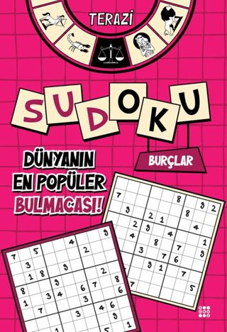 Burçlar Sudoku - Terazi (Kalem Hediyeli)