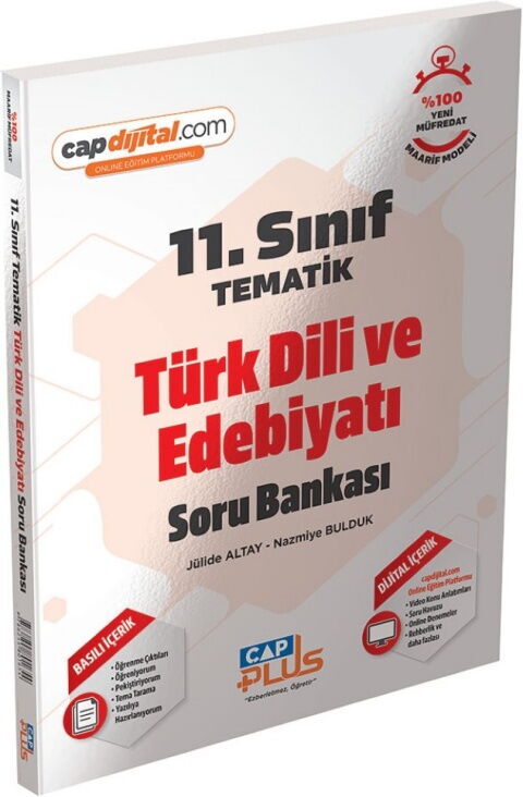 Çap 11. Sınıf Türk Dili ve Edebiyatı Tematik Maarif Soru Bankası Çap 11. Sınıf Türk Dili ve Edebiyatı Tematik Maarif Soru Bankası