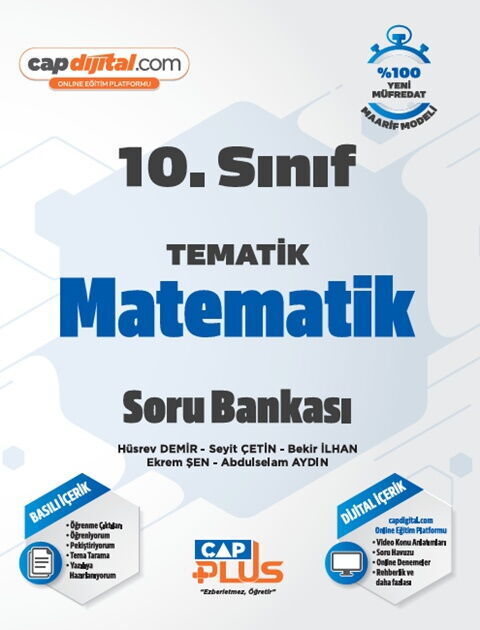 Çap Yayınları 10. Sınıf Matematik Tematik Soru Bankası Çap Yayınları 10. Sınıf Matematik Tematik Soru Bankası