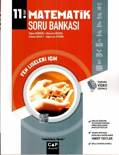 Çap Yayınları 11. Sınıf Matematik Fen Lisesi Soru Bankası
