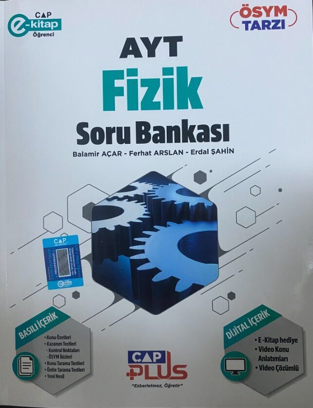 Çap Yayınları AYT Fizik Plus Soru Bankası