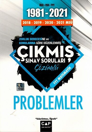 Çap Yayınları Problemler Çıkmış Sınav Soruları Çap Yayınları Problemler Çıkmış Sınav Soruları