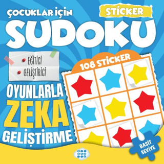 Çocuklar İçin Sudoku - Sticker Hediyeli Basit Seviye 3 Çocuklar İçin Sudoku - Sticker Hediyeli Basit Seviye 3