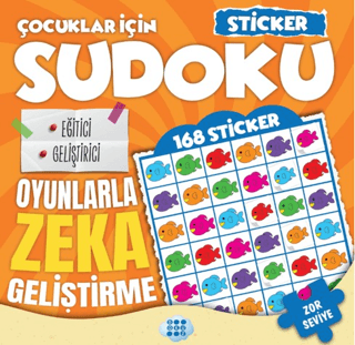 Çocuklar İçin Sudoku - Sticker Hediyeli Zor Seviye 3 Çocuklar İçin Sudoku - Sticker Hediyeli Zor Seviye 3