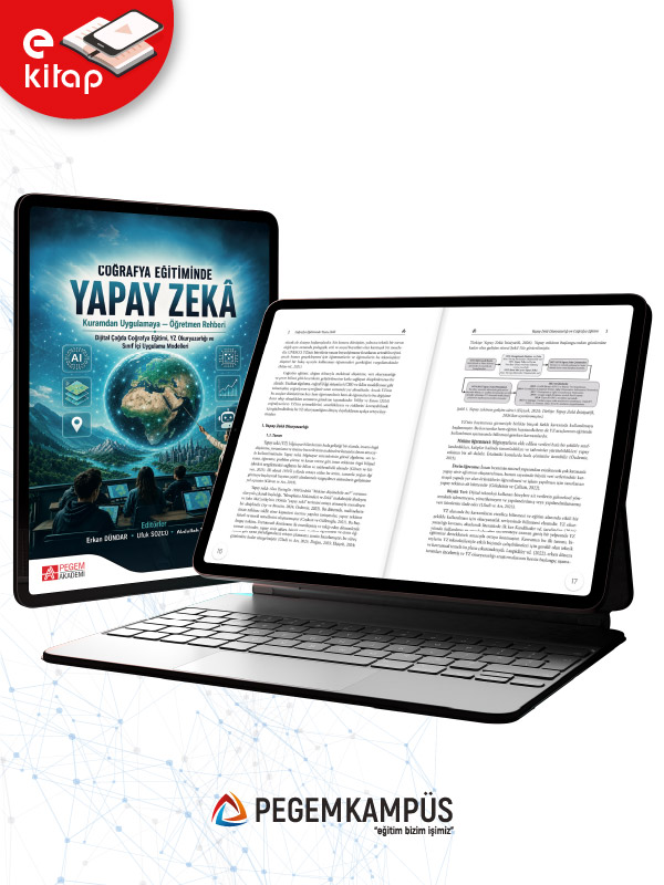 Coğrafya Eğitiminde Yapay Zekâ Kuramdan Uygulamaya - Öğretmen Rehberi (e-kitap) Coğrafya Eğitiminde Yapay Zekâ Kuramdan Uygulamaya - Öğretmen Rehberi (e-kitap)