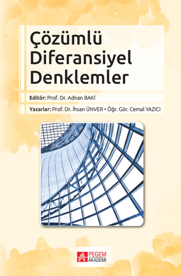 Çözümlü Diferansiyel Denklemler