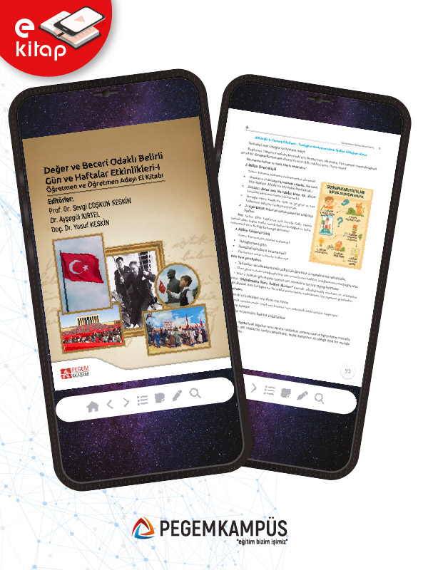 Değer ve Beceri Odaklı Belirli Gün ve Haftalar Etkinlikleri - I Öğretmen ve Öğretmen Adayı El Kitabı (e-kitap) Değer ve Beceri Odaklı Belirli Gün ve Haftalar Etkinlikleri - I Öğretmen ve Öğretmen Adayı El Kitabı (e-kitap)