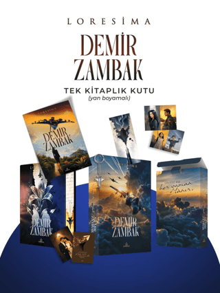 Demir Zambak 1 - Tek Kitaplık Kutu Yan Boyamalı - Ciltli Demir Zambak 1 - Tek Kitaplık Kutu Yan Boyamalı - Ciltli