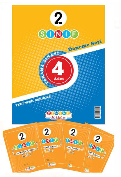 Deneme Dükkanı 2. Sınıf 4lü Deneme Seti Deneme Dükkanı 2. Sınıf 4lü Deneme Seti