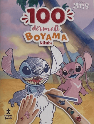 Disney Stitch - 100 Dövmeli Boyama Kitabı Disney Stitch - 100 Dövmeli Boyama Kitabı