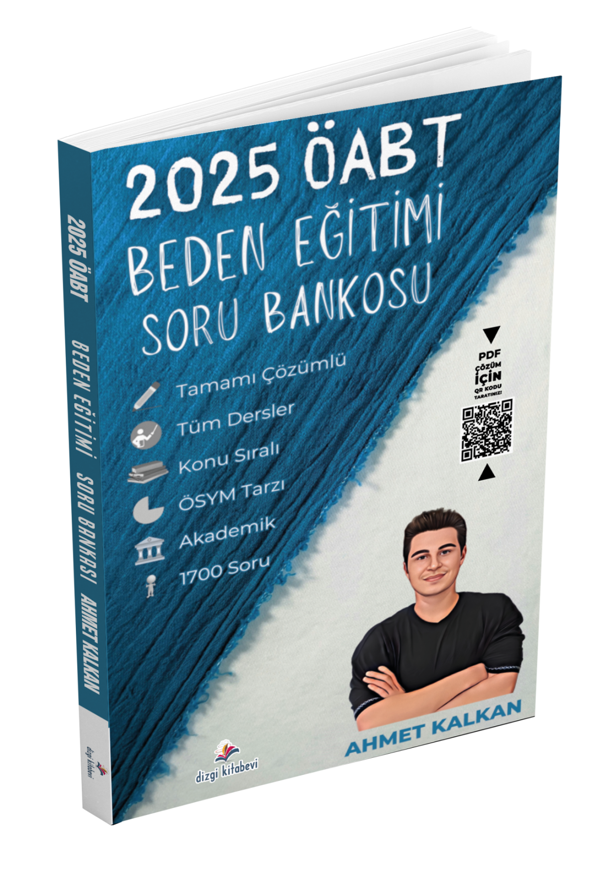 Dizgi Kitap 2025 Soru Bankosu Meb Ags ÖABT Beden Eğitimi Tamamı PDF Çözümlü Soru Bankası Ahmet Kalkan