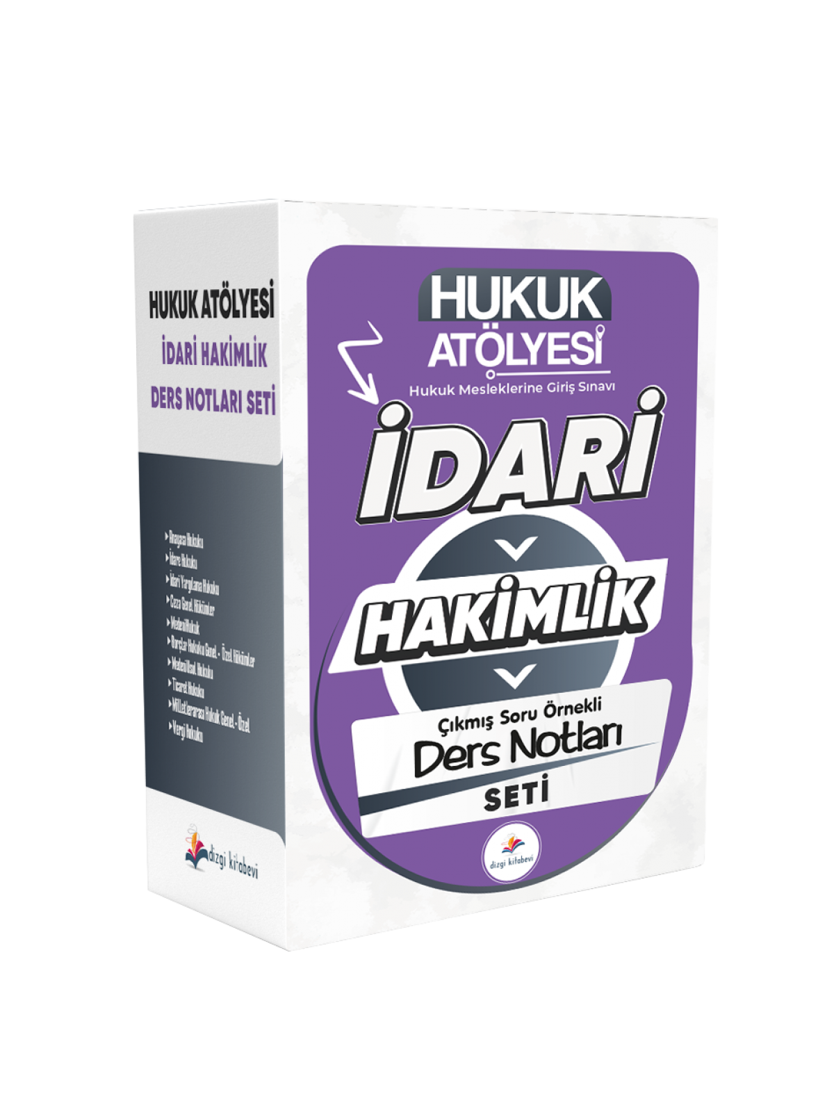 Dizgi Kitap 2026 Hukuk Atölyesi İdari Hakimlik Çıkmış Soru Örnekli Ders Notları Seti