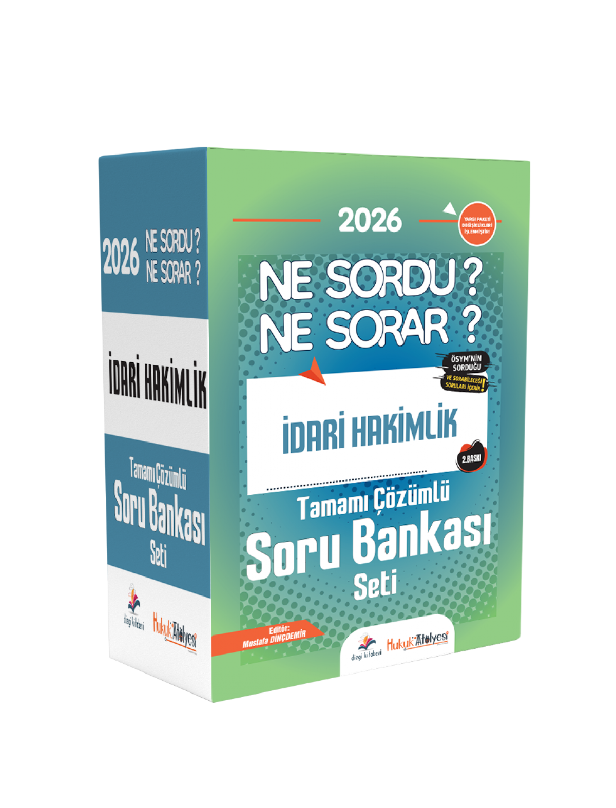 Dizgi Kitap 2026 Hukuk Atölyesi İdari Hakimlik Ne Sordu Ne Sorar Tamamı Çözümlü Soru Bankası Seti