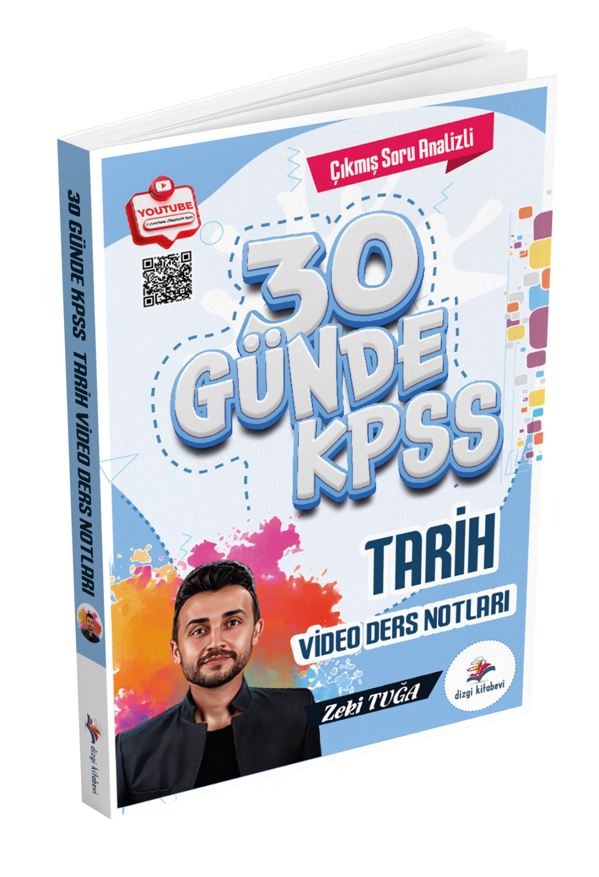 Dizgi Kitap 2026 KPSS 30 Günde Tarih Çıkmış Soru Analizli Video Ders Notları Zeki Tuğa