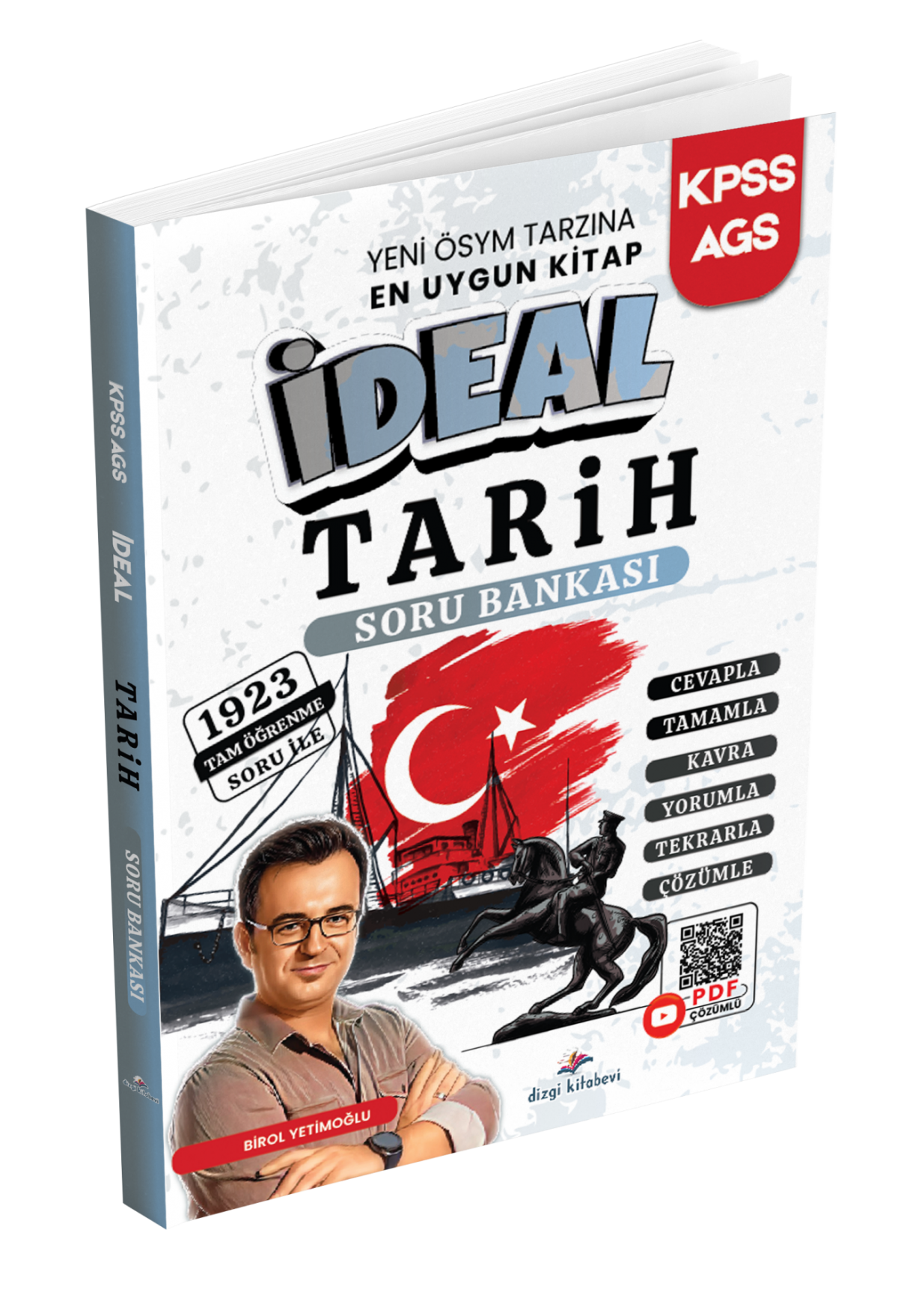 Dizgi Kitap 2026 KPSS MEB AGS İdeal Tarih Tamamı PDF Çözümlü Soru Bankası Birol Yetimoğlu