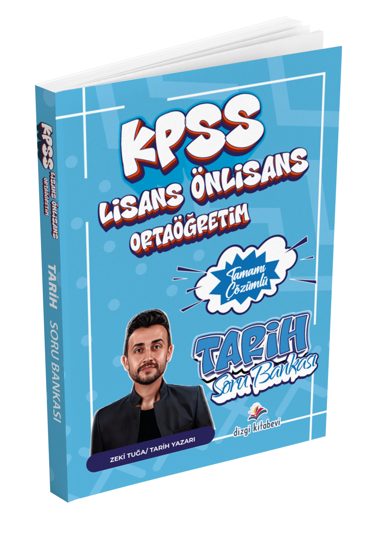 Dizgi Kitap 2026 KPSS Tarih Tamamı Çözümlü Soru Bankası Zeki Tuğa