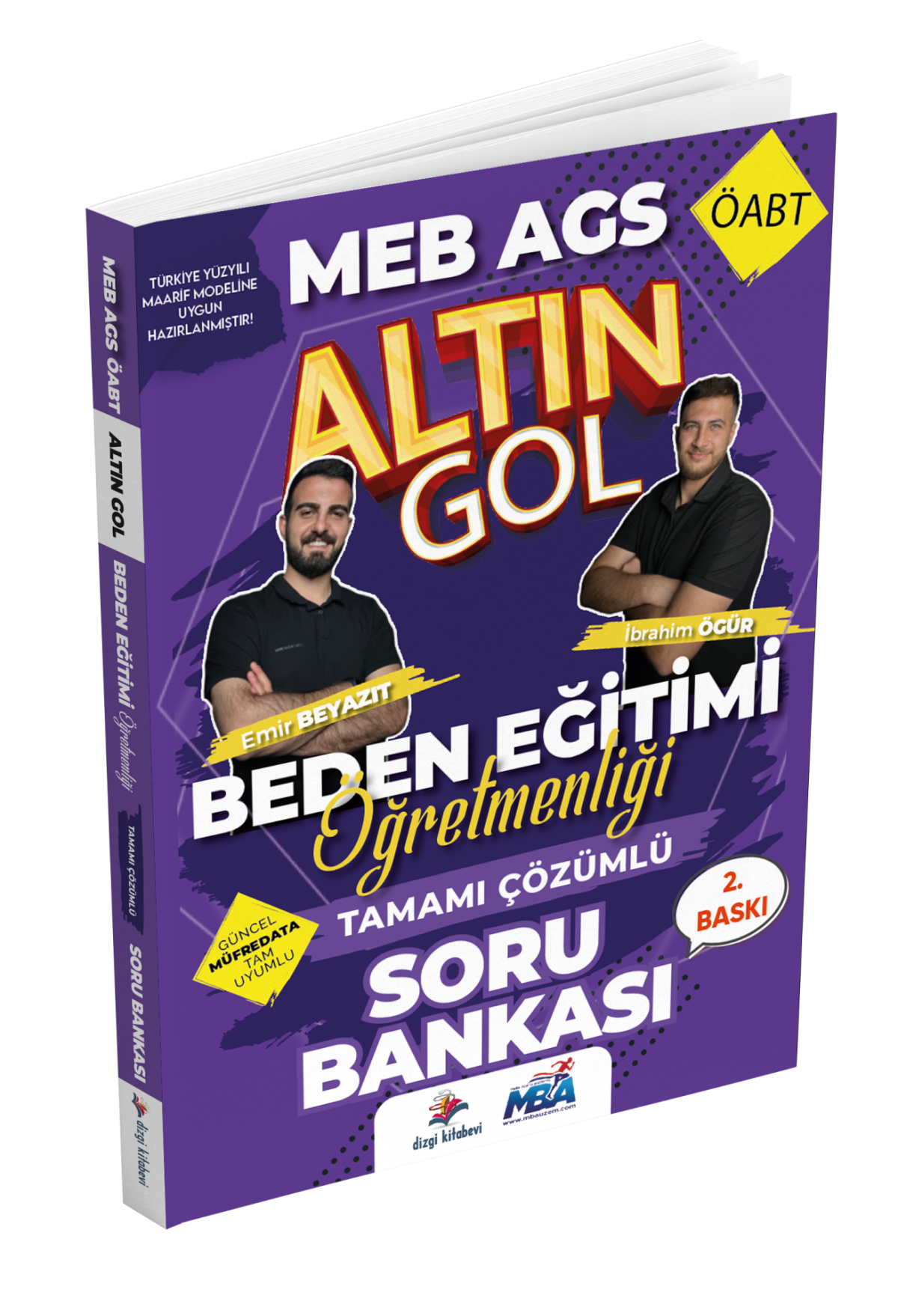 Dizgi Kitap 2026 Meb Ags ÖABT Altın Gol Beden Eğitimi Öğretmenliği Tamamı Çözümlü Soru Bankası 2. Baskı