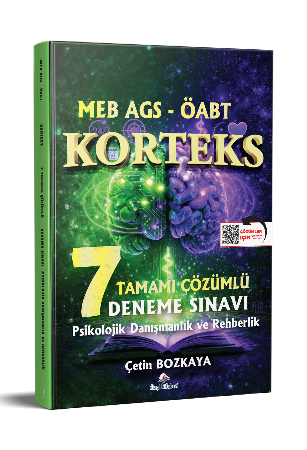 Dizgi Kitap 2026 Meb Ags ÖABT Korteks Psikolojik Danışma ve Rehberlik Öğretmenliği Tamamı PDF Çözümlü 7 Deneme Sınavı Çetin Bozkaya