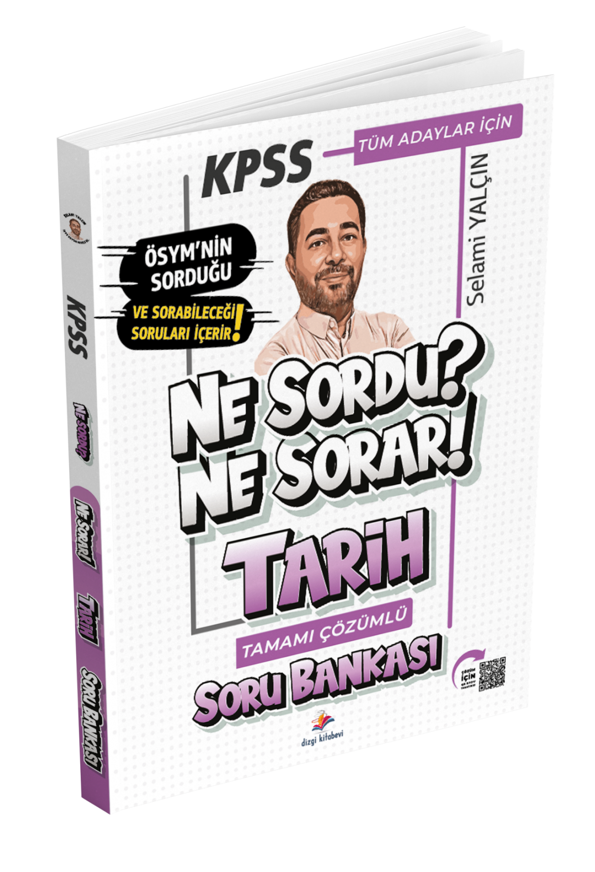 Dizgi Kitap 2026 Ne Sordu Ne Sorar Tüm Adaylar İçin KPSS Tarih PDF Çözümlü Soru Bankası Selami Yalçın