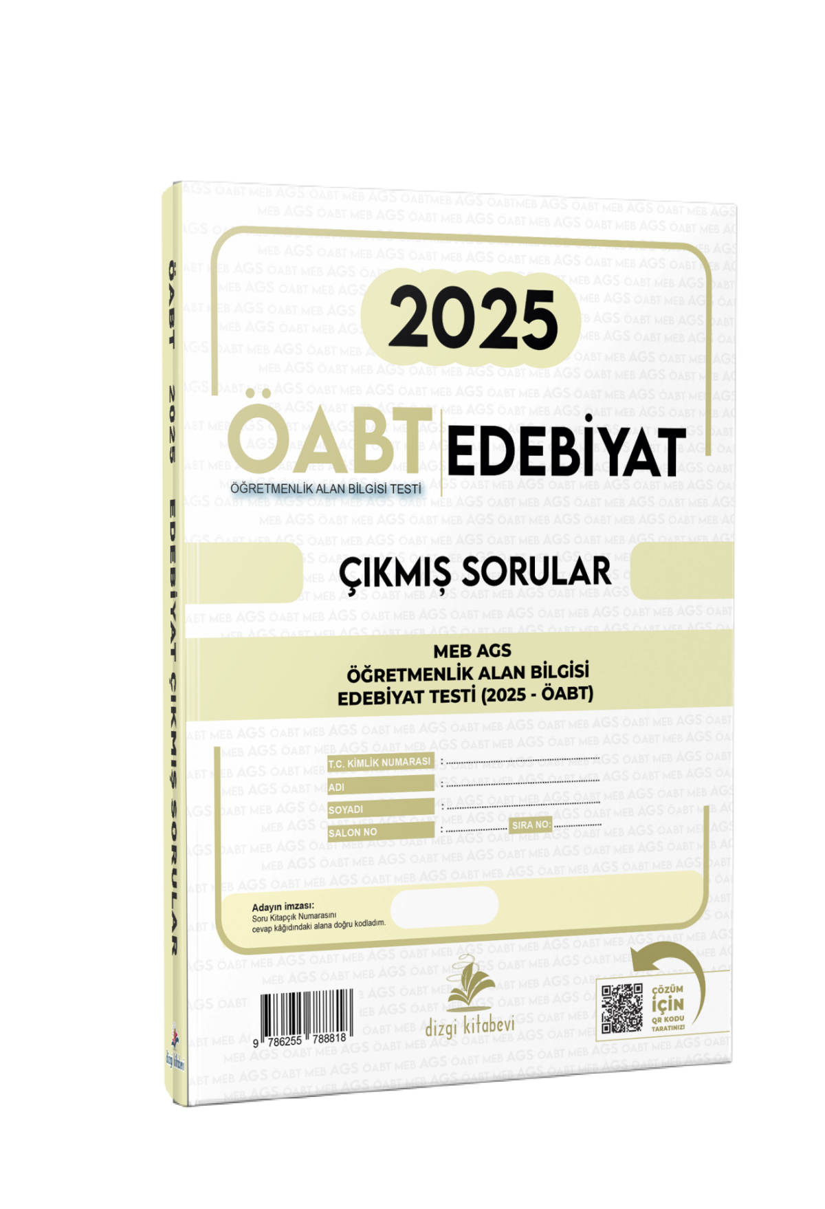 Dizgi Kitap Meb Ags Öabt Edebiyat Video Çözümlü 2025 Sınavı Tek Fasikül Orijinal Çıkmış Sorular