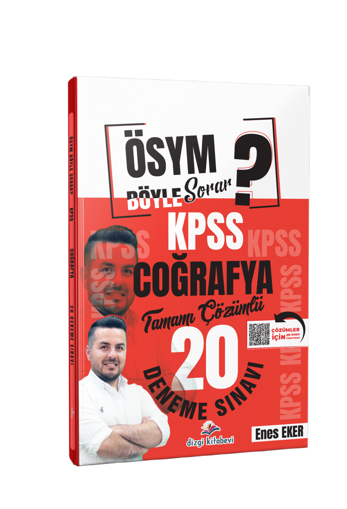 Dizgi Kitap ÖSYM Böyle Sorar 2026 KPSS Coğrafya Tamamı PDF Çözümlü 20 Deneme Sınavı Enes Eker