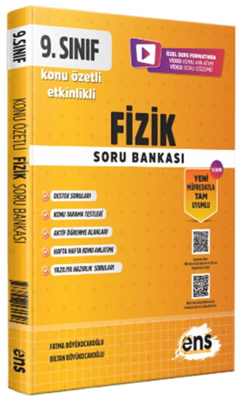 ENS Yayıncılık 9. Sınıf Fizik Etkinlikli Soru Bankası ENS Yayıncılık 9. Sınıf Fizik Etkinlikli Soru Bankası