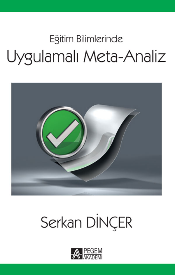 Eğitim Bilimlerinde Uygulamalı Meta-Analiz