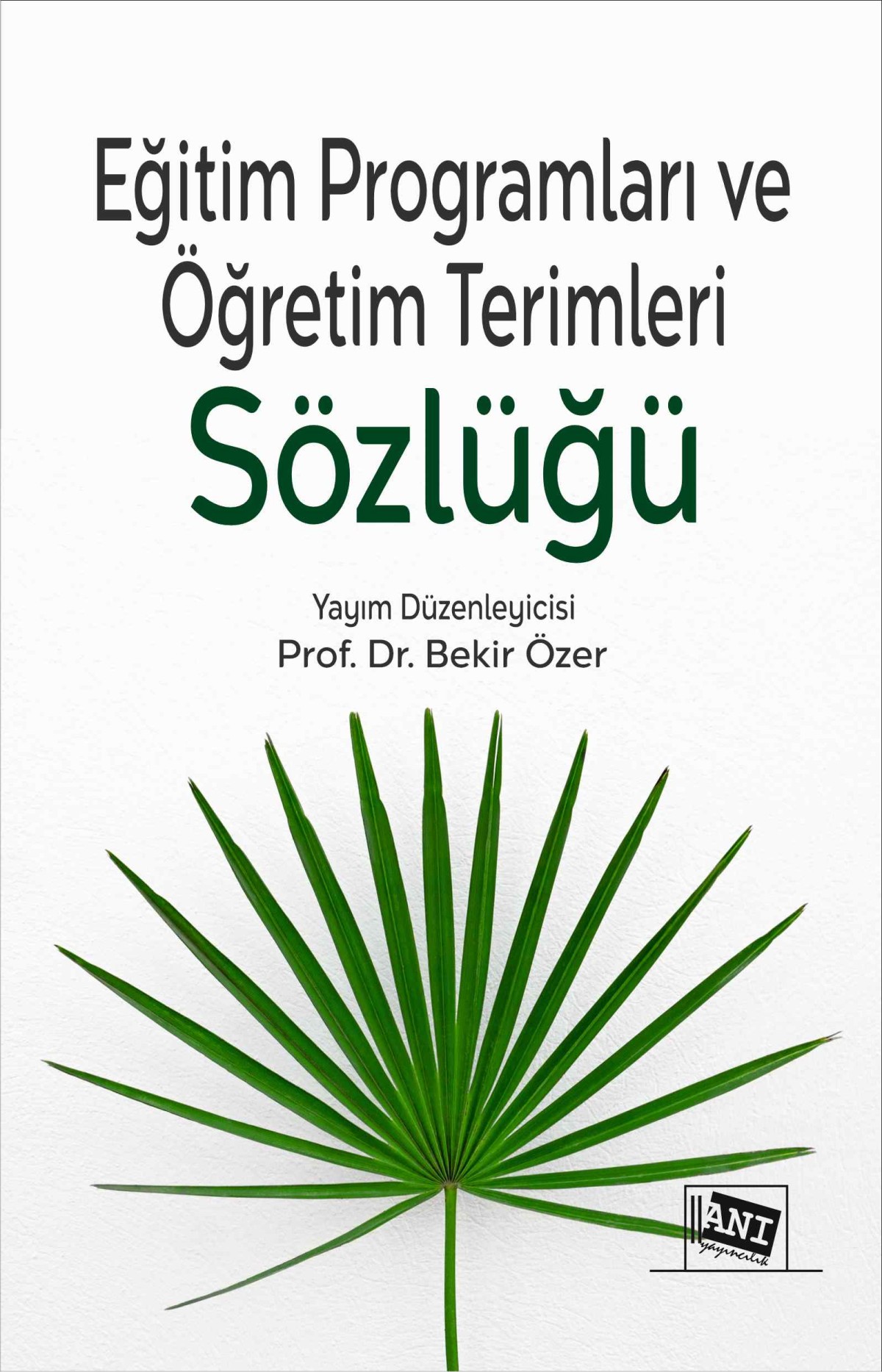 Eğitim Programları ve Öğretim Terimleri Sözlüğü
