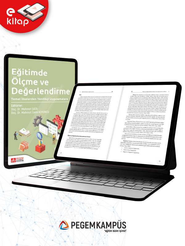 Eğitimde Ölçme ve Değerlendirme (e-kitap) Eğitimde Ölçme ve Değerlendirme (e-kitap)