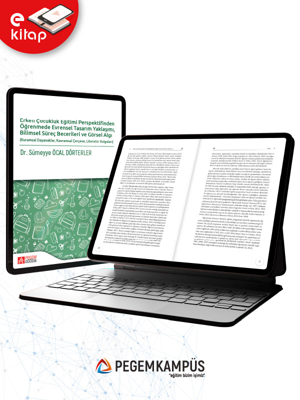 Erken Çocukluk Eğitimi Perspektifinden Öğrenmede Evrensel Tasarım Yaklaşımı, Bilimsel Süreç Becerileri ve Görsel Algı (e-kitap)
