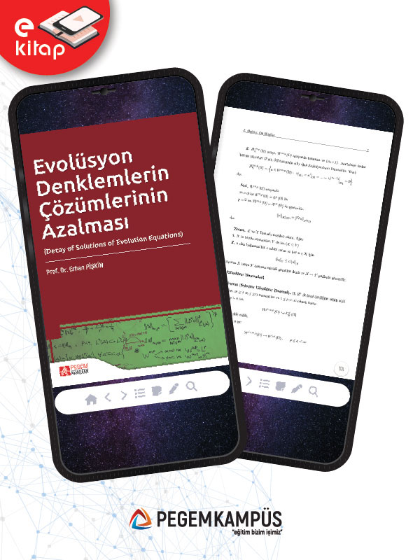 Evolüsyon Denklemlerin Çözümlerinin Azalması (e-kitap)