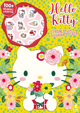 Hello Kitty Çok Çıkartmalı Boyama Kitabı
