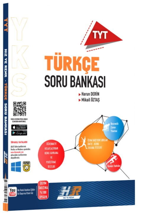 Hız ve Renk TYT Türkçe Soru Bankası Hız ve Renk TYT Türkçe Soru Bankası