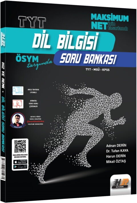 Hız ve Renk Yayınları TYT MSÜ KPSS Dil Bilgisi Soru Bankası