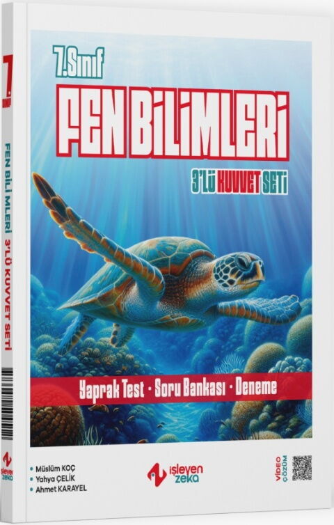 İşleyen Zeka 7. Sınıf Fen Bilimleri 3 lü Kuvvet Serisi Seti İşleyen Zeka 7. Sınıf Fen Bilimleri 3 lü Kuvvet Serisi Seti