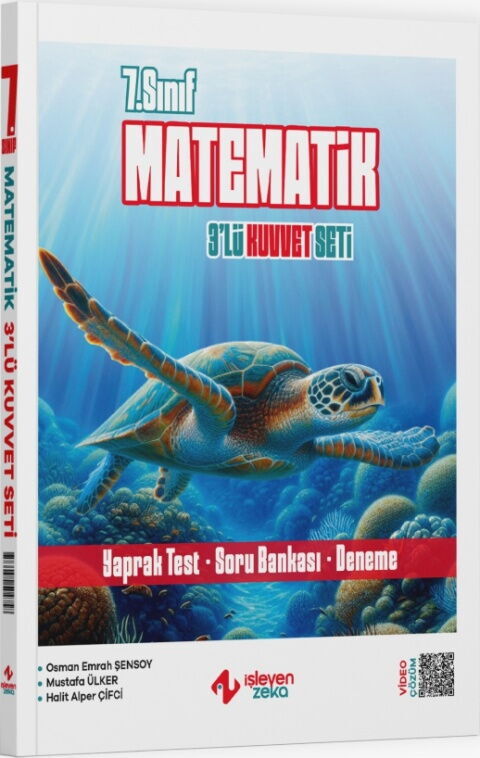 İşleyen Zeka 7. Sınıf Matematik 3 lü Kuvvet Serisi Seti