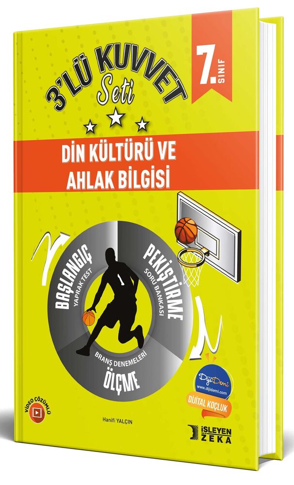 İşleyen Zeka Yayınları 7. Sınıf Din Kültürü ve Ahlak Bilgisi 3 lü Kuvvet Serisi Seti