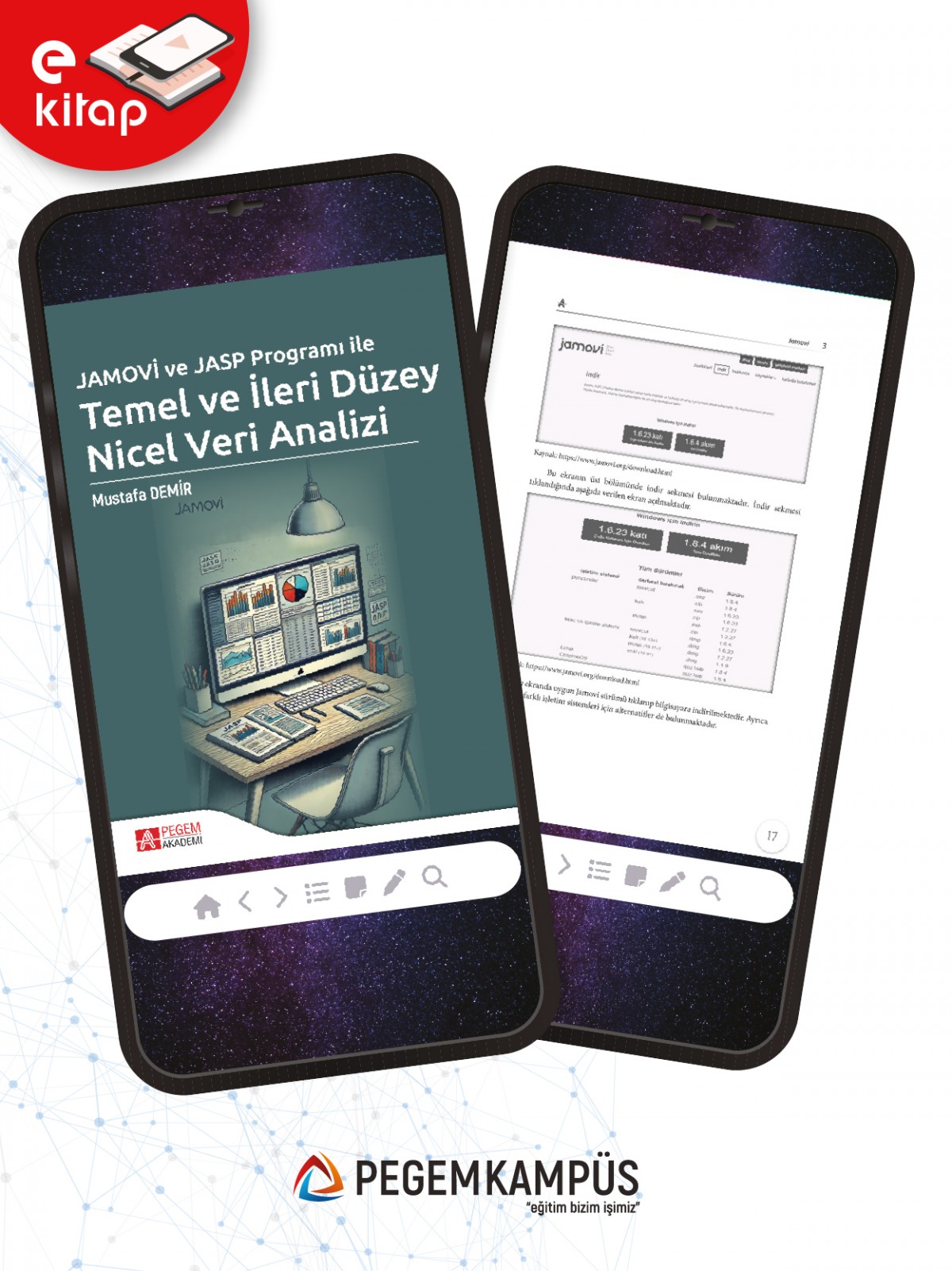 Jamovi ve Jasp Programı ile Temel ve İleri Düzey Nicel Veri Analizi (e-kitap)