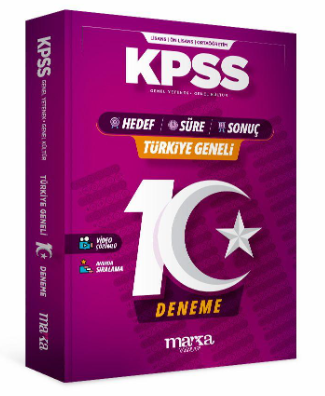 KPSS 2026 Türkiye Geneli 10 Deneme Kolaydan Zora Hedef-Süre-Sonuç KPSS 2026 Türkiye Geneli 10 Deneme Kolaydan Zora Hedef-Süre-Sonuç