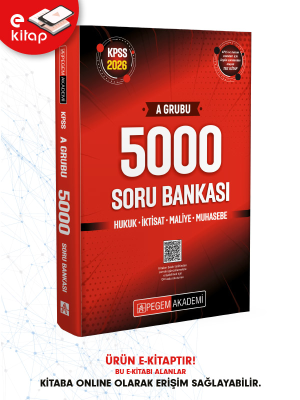 2026 KPSS A Grubu 5000 E-Soru Bankası