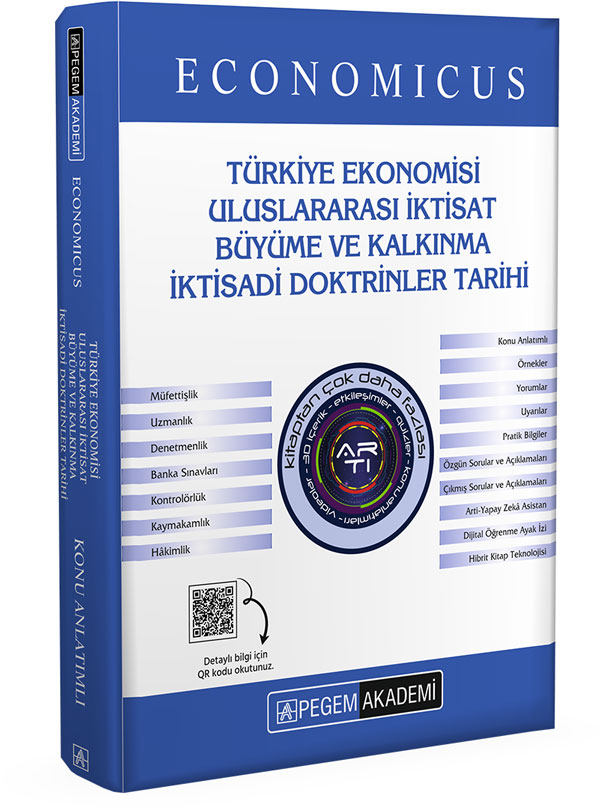 KPSS A Grubu Economicus Türkiye Ekonomisi, Uluslararası İktisat, Büyüme ve Kalkınma, İktisadi Doktri KPSS A Grubu Economicus Türkiye Ekonomisi, Uluslararası İktisat, Büyüme ve Kalkınma, İktisadi Doktri