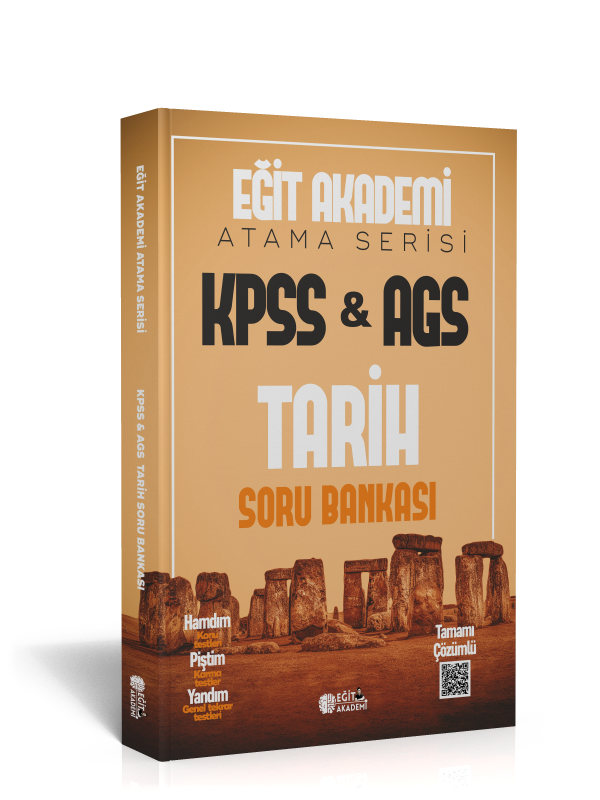 KPSS-AGS ATAMA SERİSİ TARİH SORU BANKASI EĞİT AKADEMİ