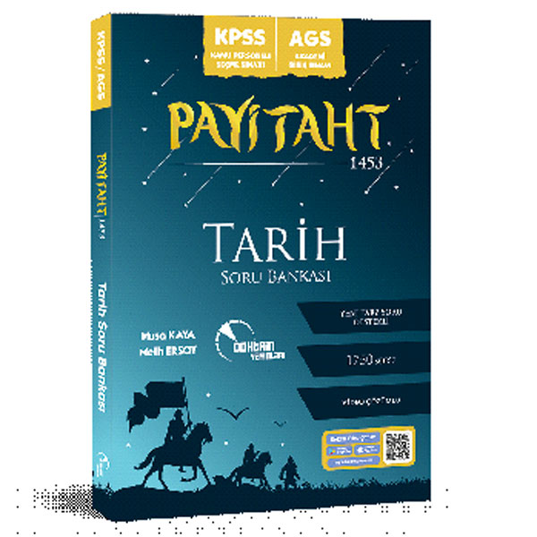 KPSS AGS Payitaht 1453 Tarih Soru Bankası (Video Çözümlü) KPSS AGS Payitaht 1453 Tarih Soru Bankası (Video Çözümlü)