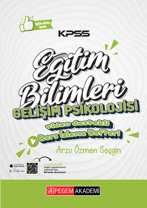 KPSS Eğitim Bilimleri Gelişim Psikolojisi Ders İzleme Defteri KPSS Eğitim Bilimleri Gelişim Psikolojisi Ders İzleme Defteri