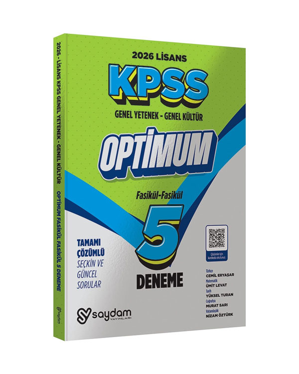 KPSS LİSANS 5 Lİ ÇÖZÜMLÜ DENEME KPSS LİSANS 5 Lİ ÇÖZÜMLÜ DENEME