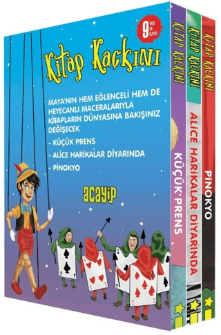 Kitap Kaçkını Seti - 3 Kitap Takım - Kutulu Kitap Kaçkını Seti - 3 Kitap Takım - Kutulu