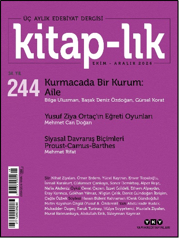 Kitap-lık 244 - Ekim - Aralık 2026