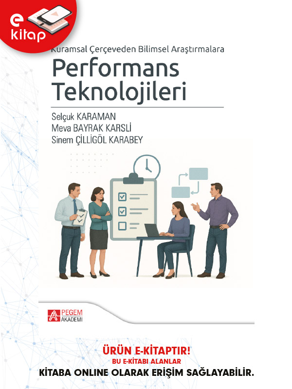 Kuramsal Çerçeveden Bilimsel Araştırmalara Performans Teknolojileri (e-kitap)