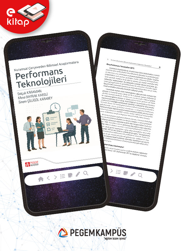 Kuramsal Çerçeveden Bilimsel Araştırmalara Performans Teknolojileri (e-kitap)